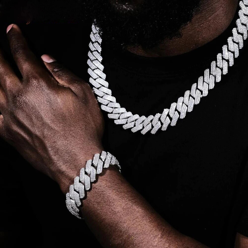 Icedout Micro Paved Cuban Zirconia Cuban Link Chain